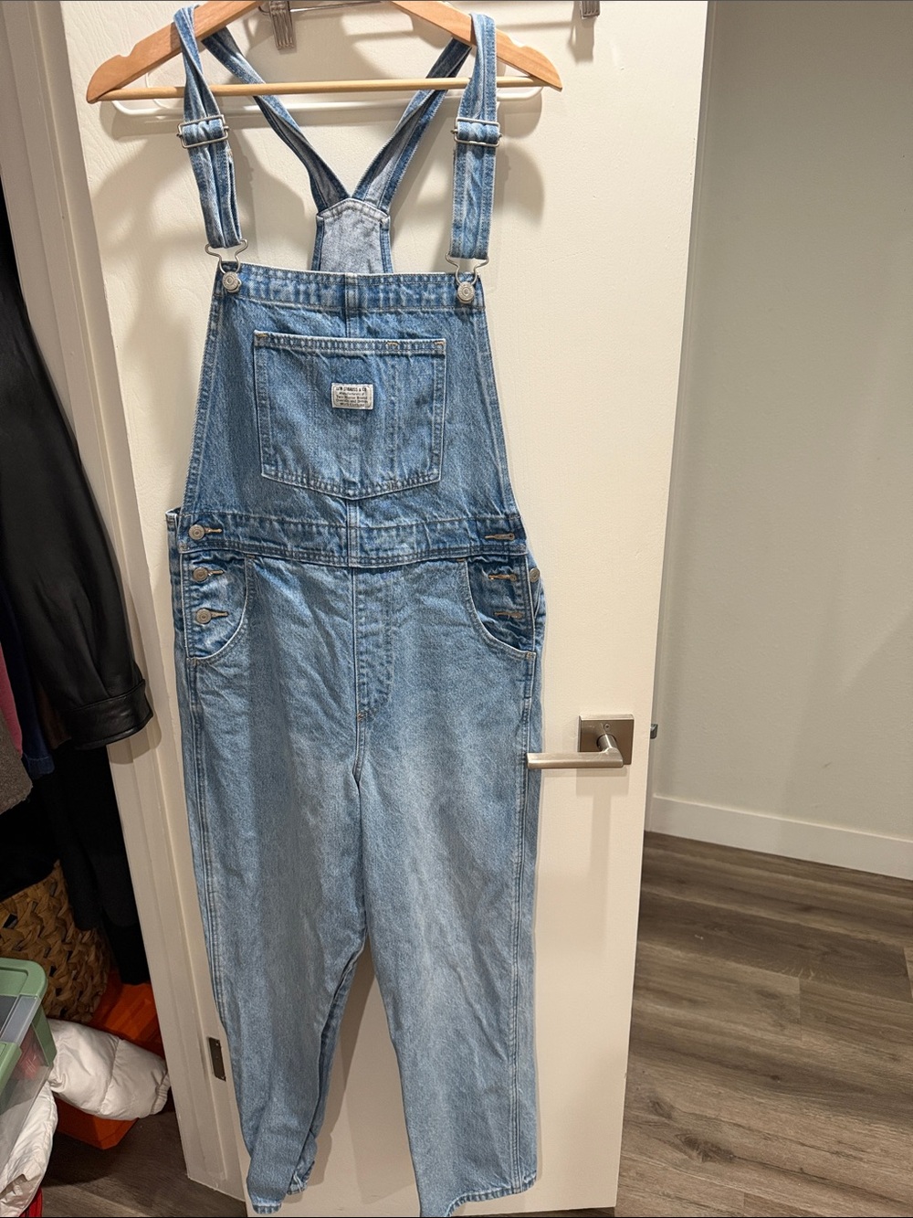 Levi's Light Blue Denim Overalls